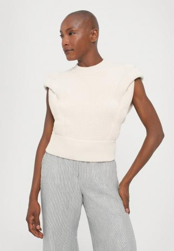 Пуловер с коротким рукавом