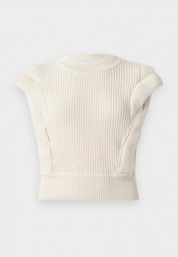 Пуловер с коротким рукавом