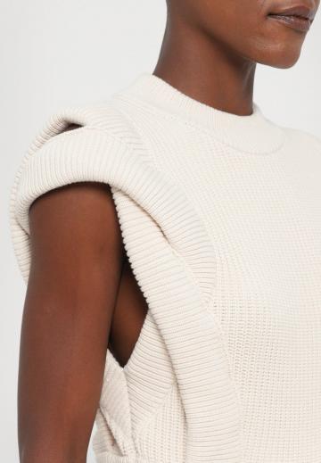 Пуловер с коротким рукавом