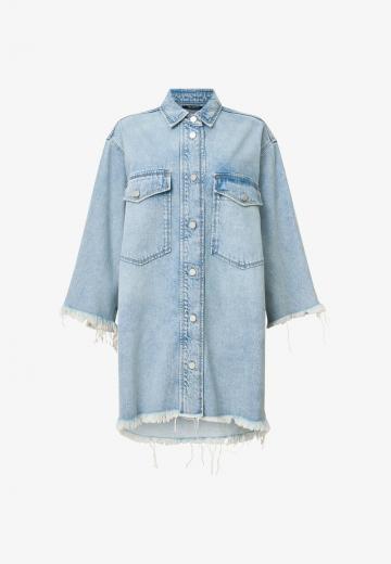 Джинсовое платье