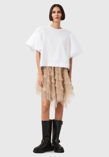 Юбка с воланами