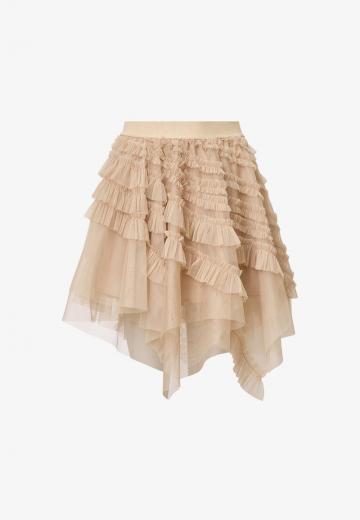 Юбка с воланами