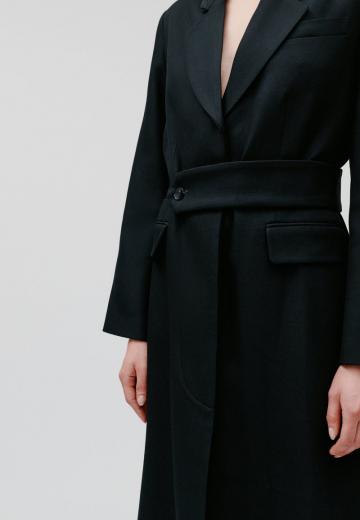 Шерстяное пальто