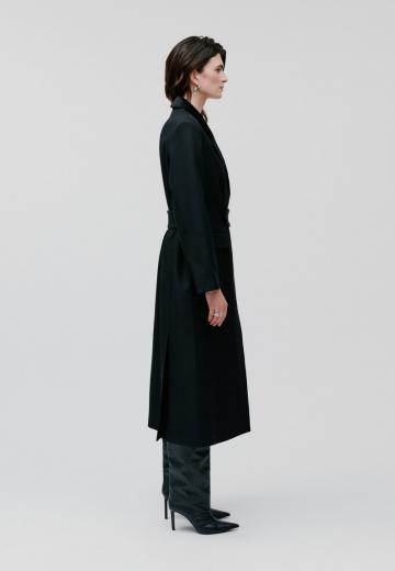 Шерстяное пальто