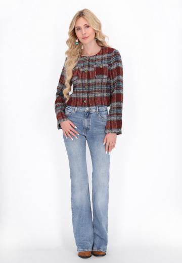 Короткий блейзер