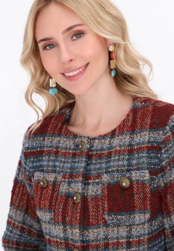 Короткий блейзер