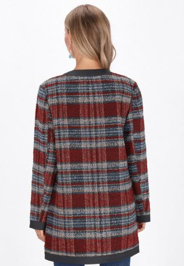 Длинный жилет