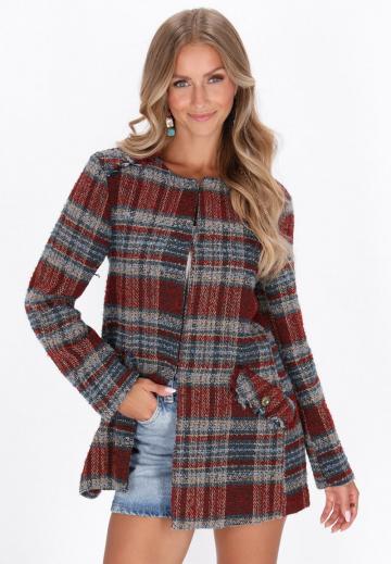 Длинный жилет