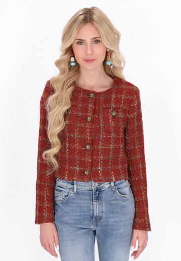 Короткий блейзер