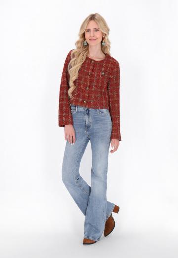 Короткий блейзер