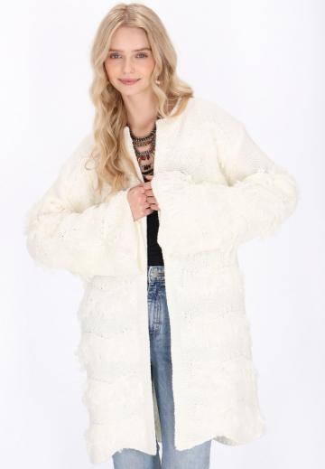 Длинный кардиган