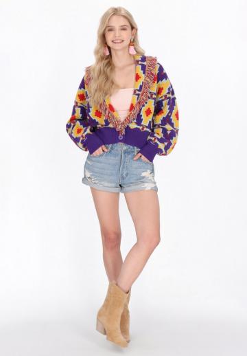 Жаккардовая кофта