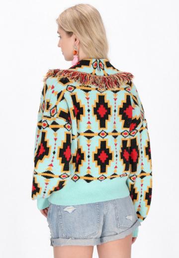 Жаккардовая кофта