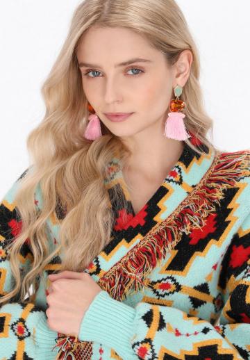 Жаккардовая кофта