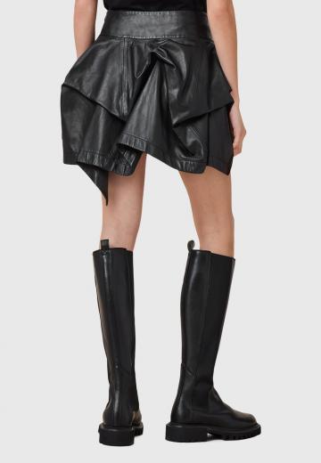 Кожаная юбка