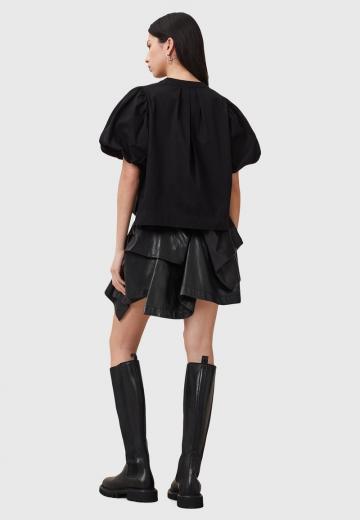 Кожаная юбка