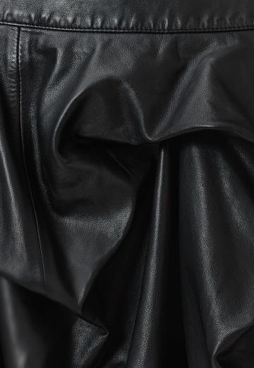 Кожаная юбка