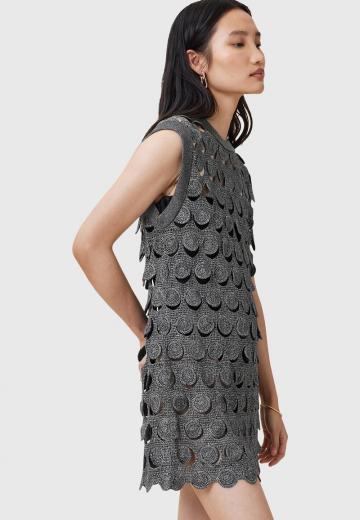 Вязаное платье