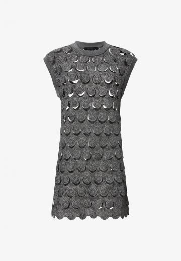 Вязаное платье