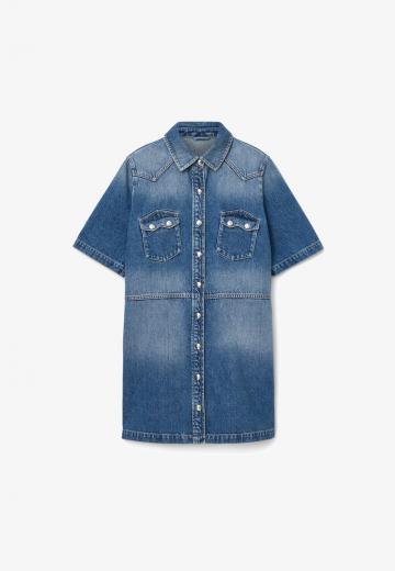 Джинсовое платье