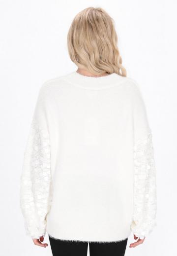 Длинный пуловер