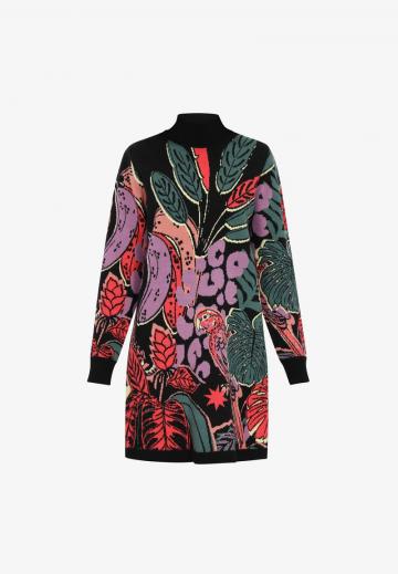 Вязаное платье