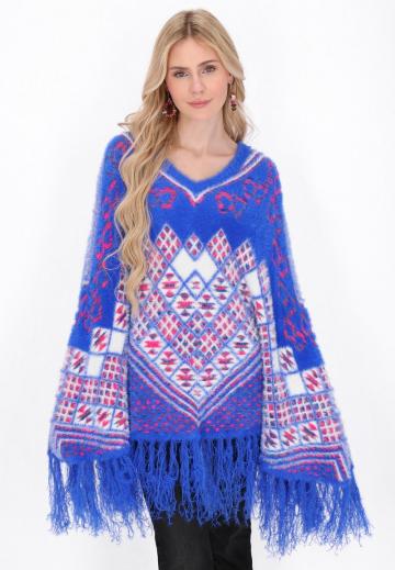 Длинный пуловер