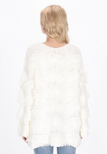 Длинный пуловер