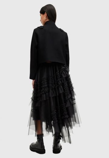 Юбка с воланами