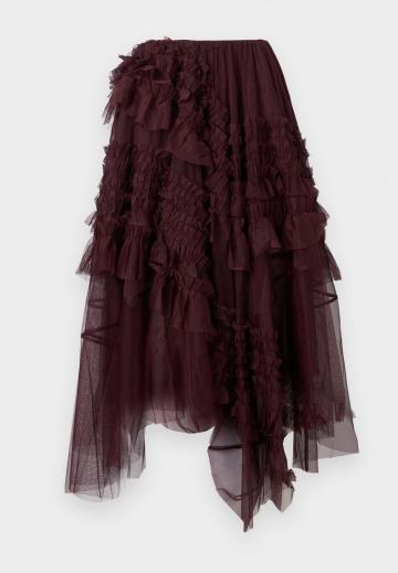 Юбка с воланами