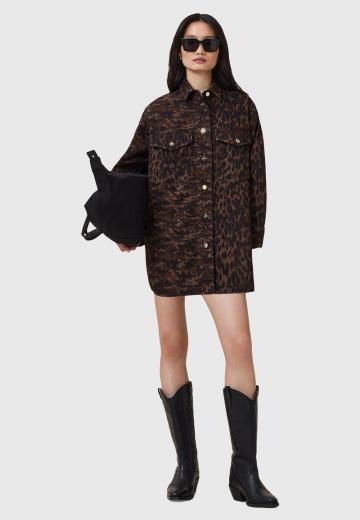 Джинсовое платье