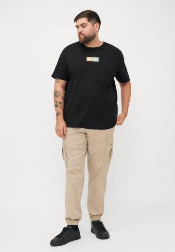 Брюки с накладными карманами