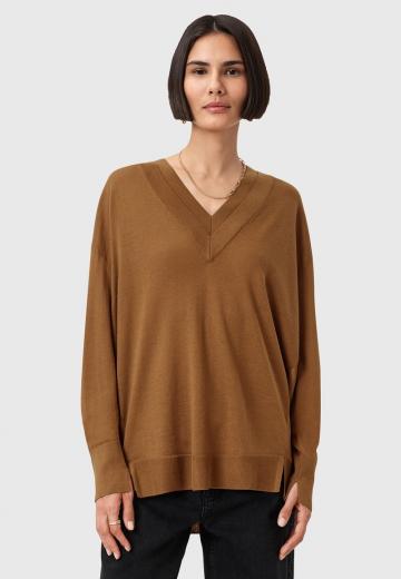 Длинный пуловер