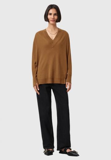 Длинный пуловер