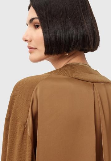 Длинный пуловер