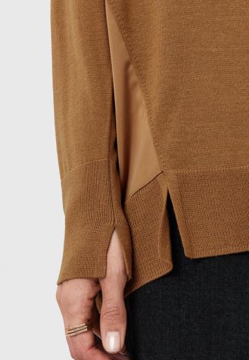 Длинный пуловер