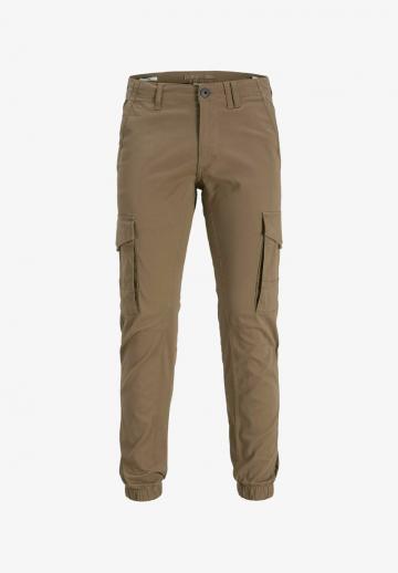 Брюки с накладными карманами