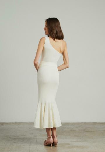 Вязаное платье