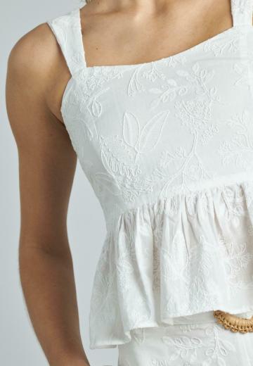 Блузка без рукавов