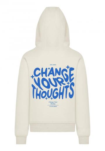 Пуловер с капюшоном