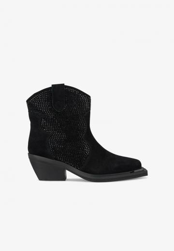 Полусапожки на высоком каблуке