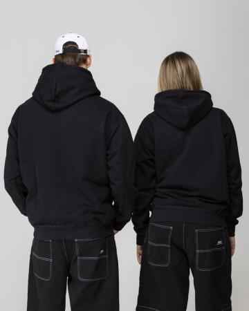 Пуловер с капюшоном