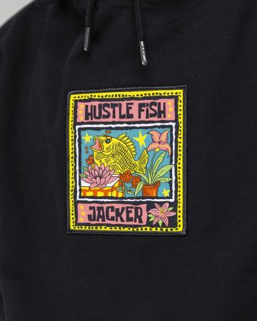 Пуловер с капюшоном