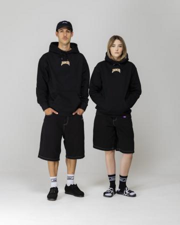 Пуловер с капюшоном