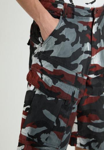 Брюки с накладными карманами