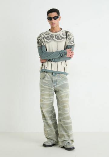 Свободные джинсы