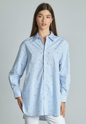 Длинная блузка