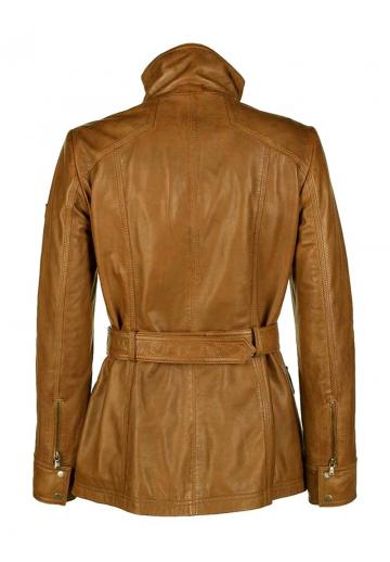 Кожаное пальто