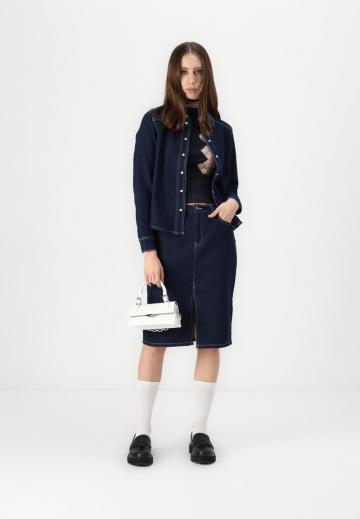 Джинсовая блузка