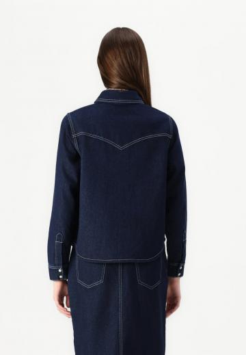 Джинсовая блузка